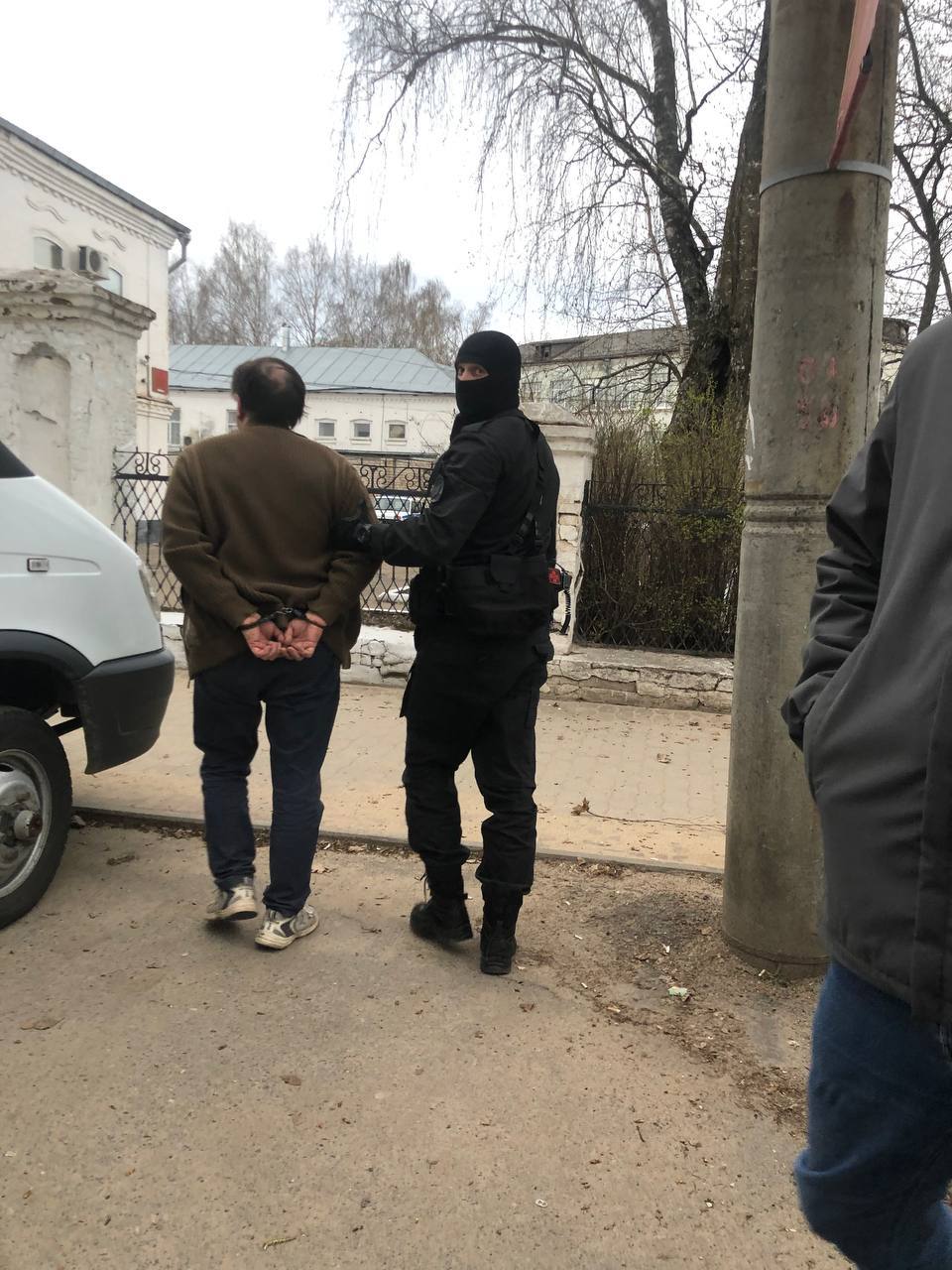 Задержание Николая Егорова