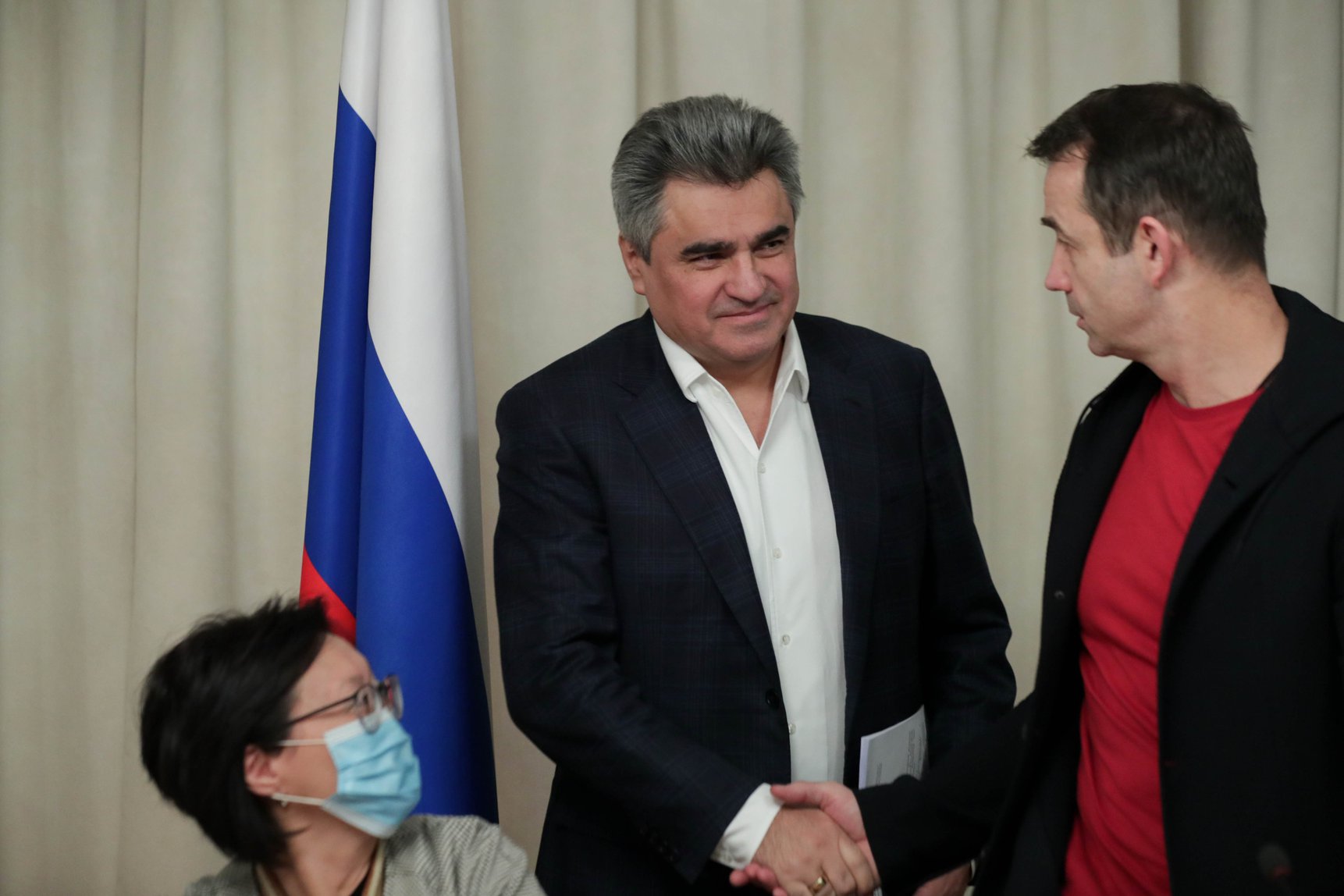 Участники партии «Новые люди»