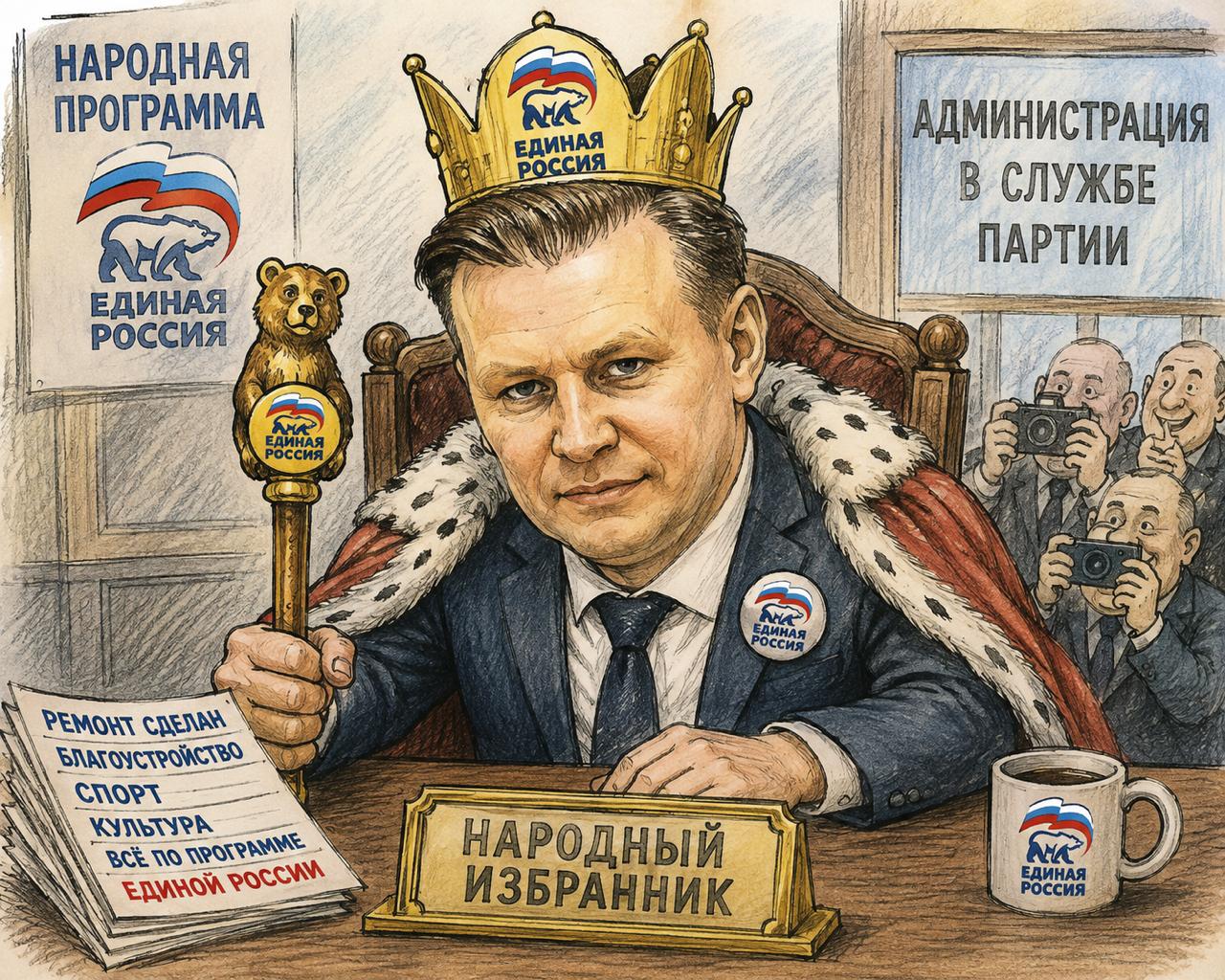 МЕДВЕДЬ НА ДОВОЛЬСТВИИ